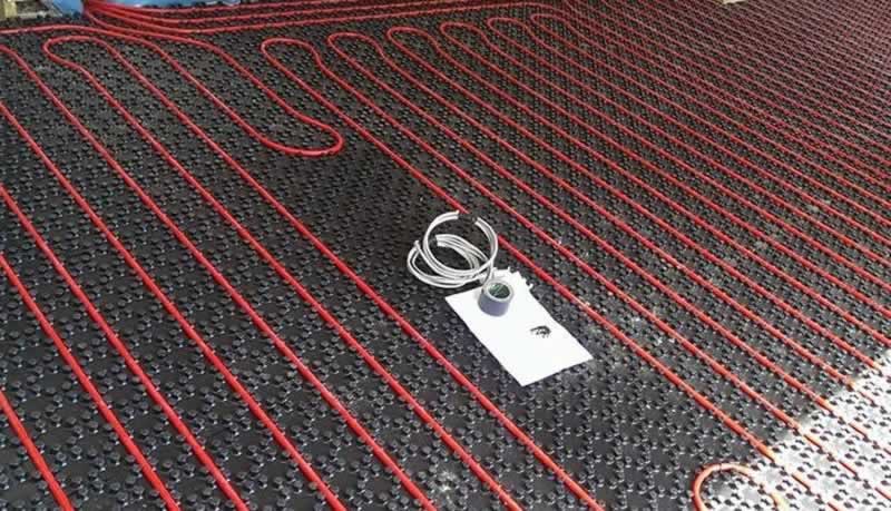 Underfloor heating image
